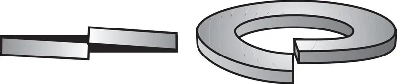 5/16 In. D Zinc-plated Steel Split Lock Washer 100 Pk