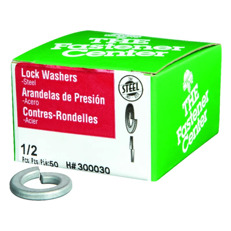 1/2 In. D Zinc-plated Steel Split Lock Washer 1 Pk