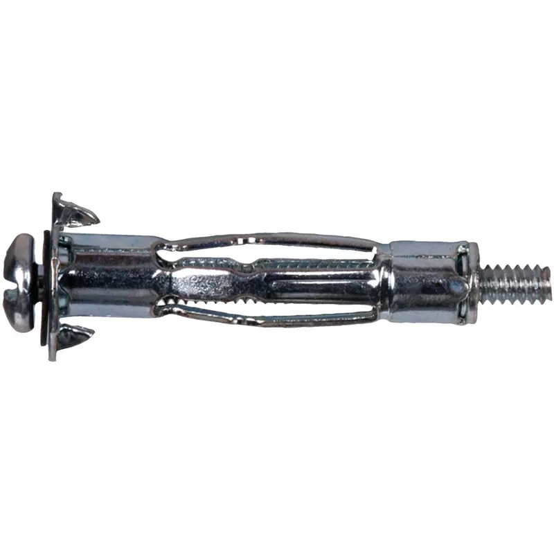 1/8 In. D X 1/8 X-short In. L Stainless Steel Pan Head Hollow Wall Anchors 100 Pk