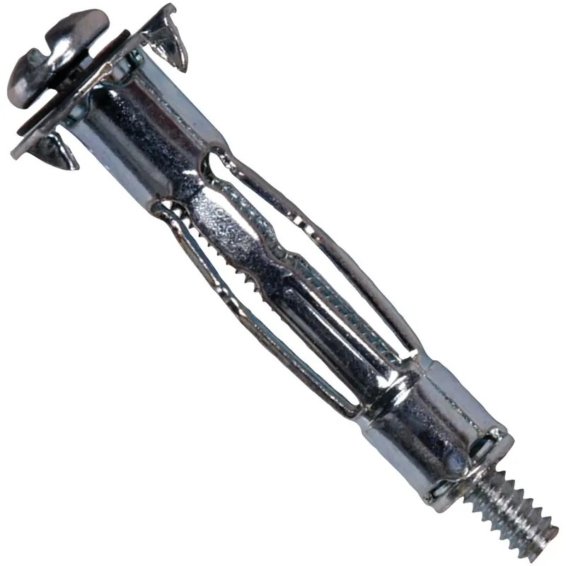 1/8 In. D X 1/8 Short In. L Stainless Steel Pan Head Hollow Wall Anchors 100 Pk