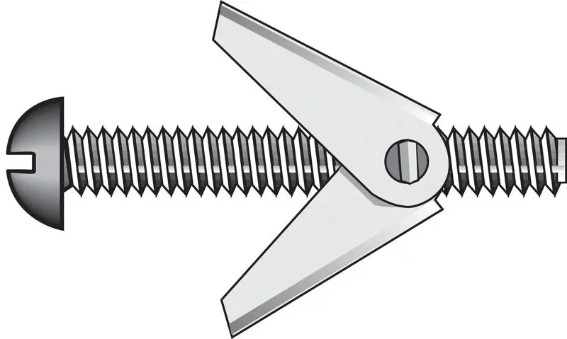 Fas-n- Tite 1/8 In. D X 3 In. L Truss Zinc-plated Steel Toggle Bolt 1 Pk
