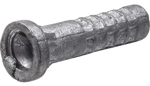 0.25 In. D X 1 In. L Lead Round Head Concrete Screw Anchor 100 Pc