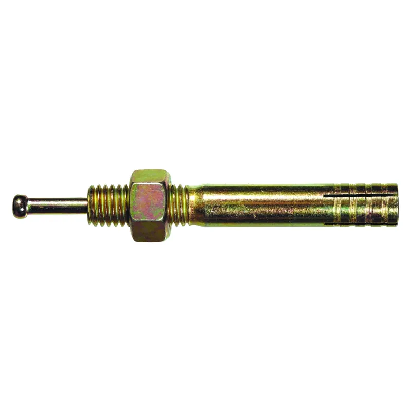 3/8 In. D X 3-1/2 In. L Steel Round Head Strike Anchor 50 Pc