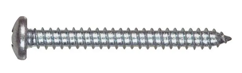 No. 12 Ga. X 1 In. L Phillips Pan Head Sheet Metal Screws 50 Pk