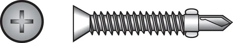 No. 10 Ga. X 1-7/16 In. L Phillips Wafer Head Sheet Metal Screws 100 Pk