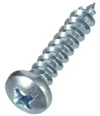 No. 6 Ga. X 1-1/2 In. L Phillips Pan Head Sheet Metal Screws 100 Pk