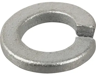 1/2 In. D Hot-dipped Galvanized Steel Split Lock Washer 100 Pk