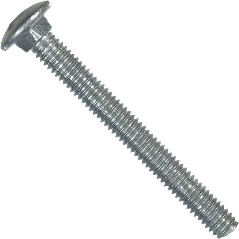 3/8 In. X 6 In. L Hot Dipped Galvanized Steel Carriage Bolt 50 Pk