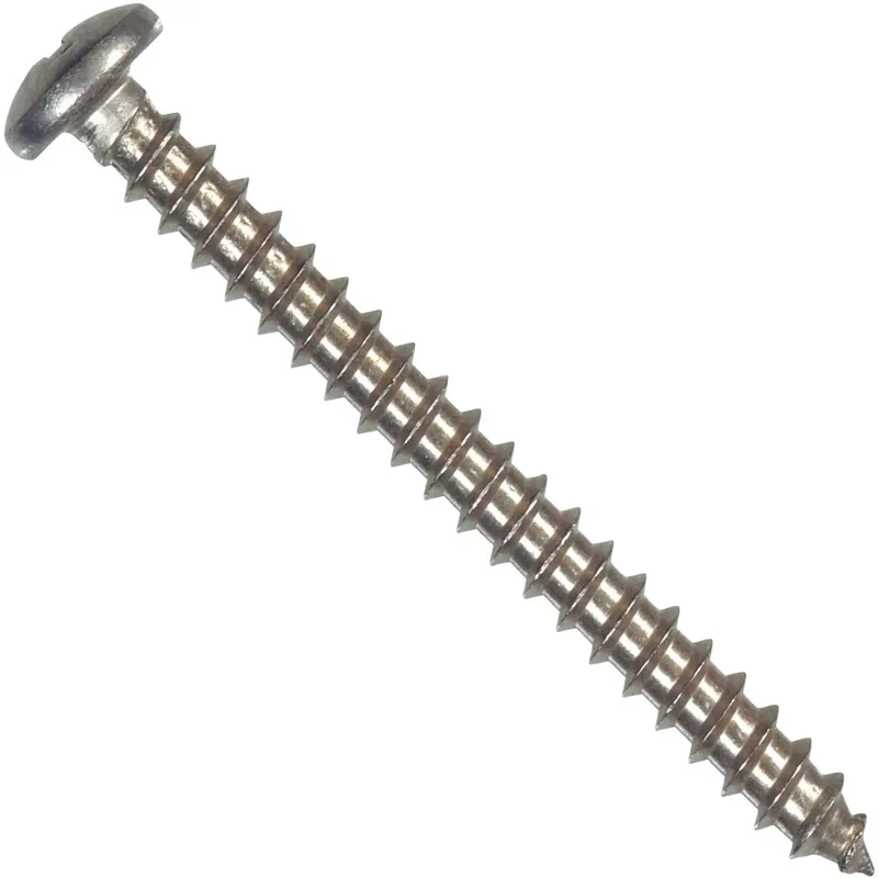 No. 8 Ga. X 3/4 In. L Phillips Pan Head Sheet Metal Screws 100 Pk