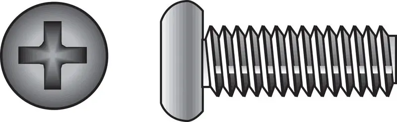 No. 1/4-20 Ga. X 1-1/2 In. L Phillips Flat Head Stainless Steel Machine Screws 100 Pk