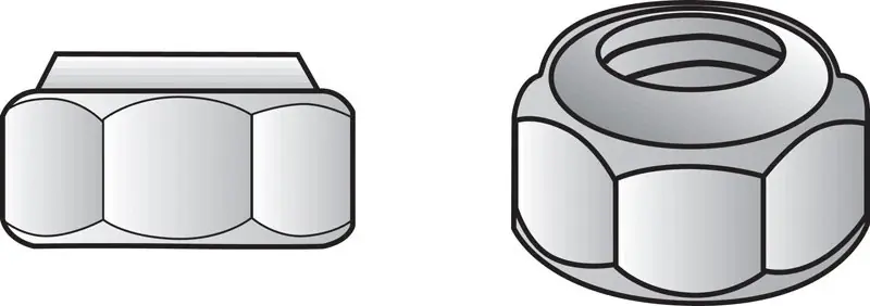 6-32 In. Stainless Steel Uss Nut 100 Pk
