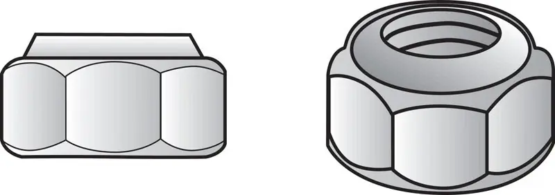 10-24 In. Stainless Steel Uss Nut 100 Pk