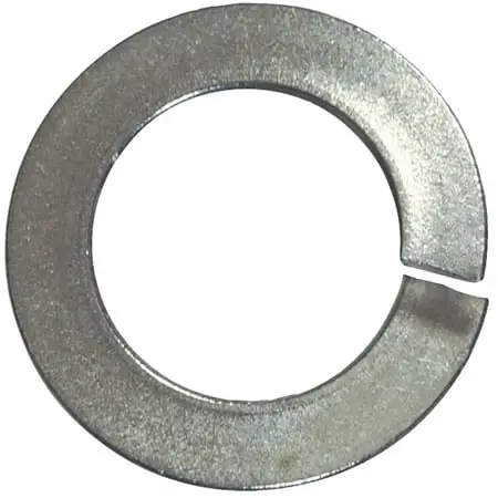 No. 8 In. D Stainless Steel Split Lock Washer 100 Pk