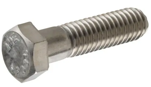 5/16-18 In. D X 3 In. L Stainless Steel Hex Head Cap Screw 50 Pk