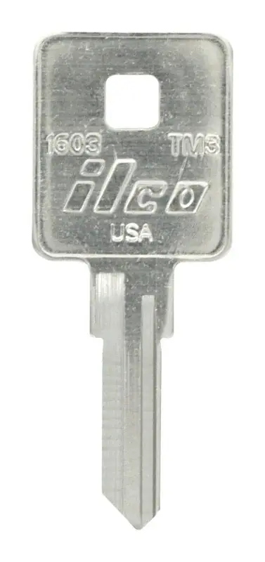 1603 Tm-3 Tri-mark House/office Universal Key Blank Single Silver