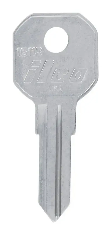 Traditional Key Automotive Key Blank Double Silver