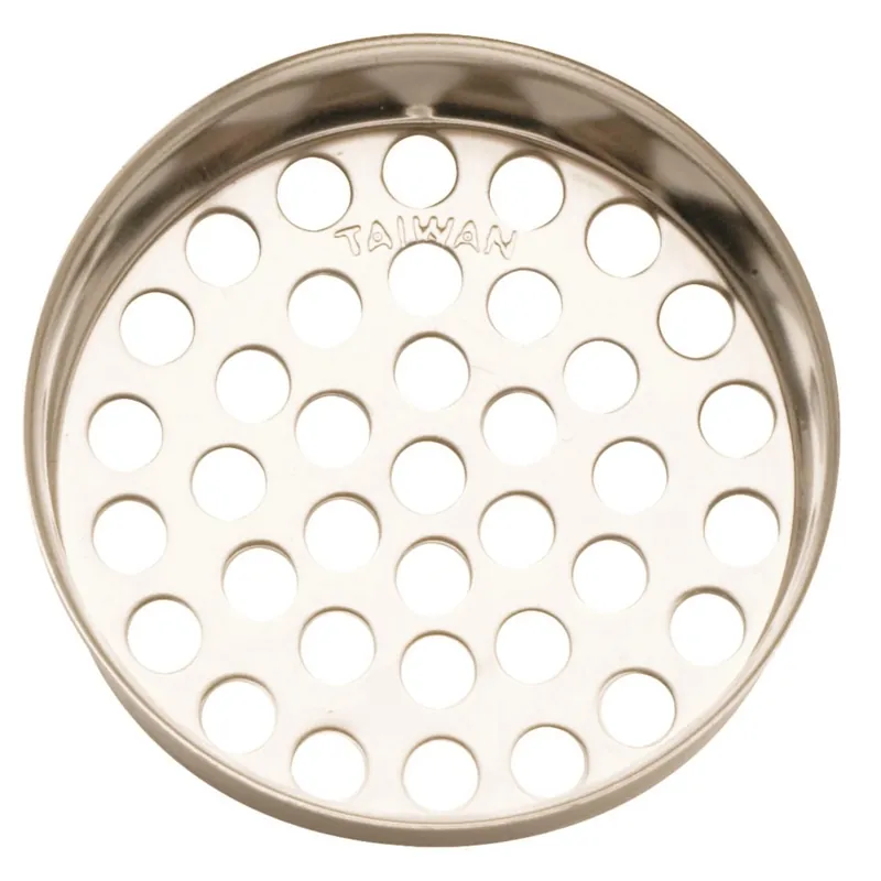Pp820-40 Chrome Bathtub Strainer, 1-3/8 In Diameter Mesh