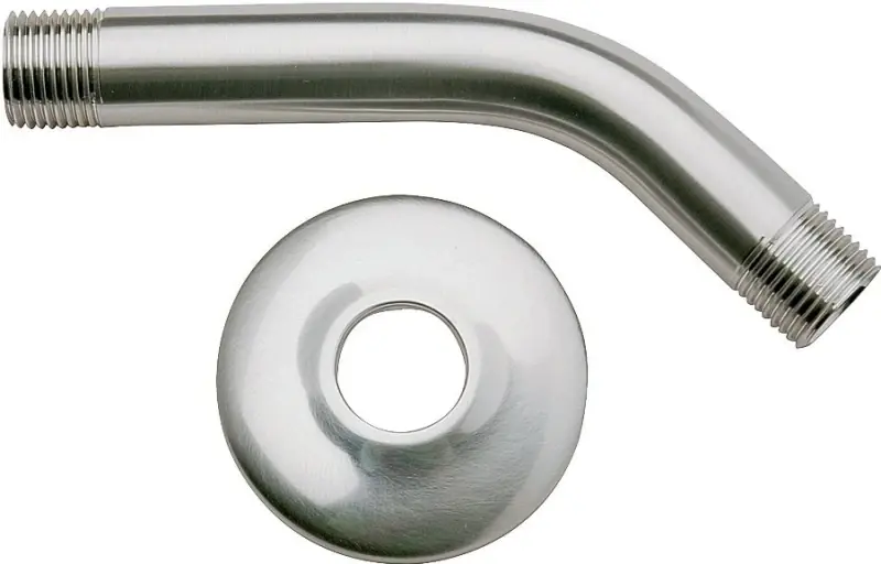 Pp825-10 Polished Chrome Shower Arm And Flange, 6 Inch