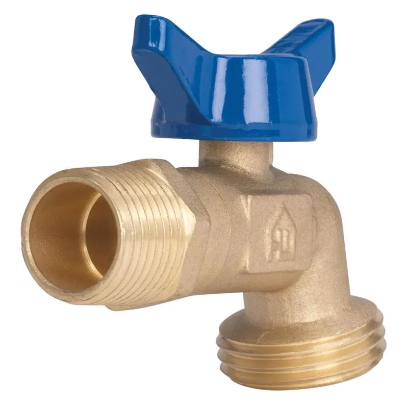 1/2 In. Mip X 3/4 In. Mht Brass Hose Bibb Valve Vhbqtcc3