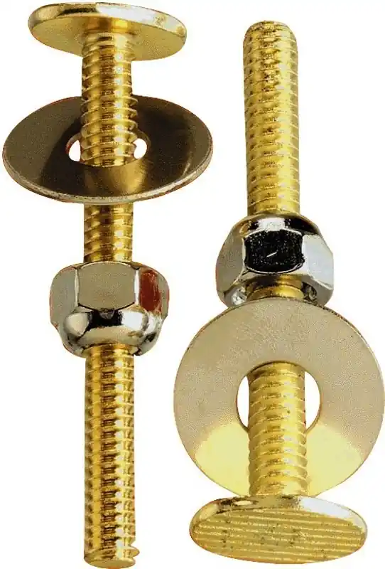 Toilet Bolt And Screw Set Brass For Universal