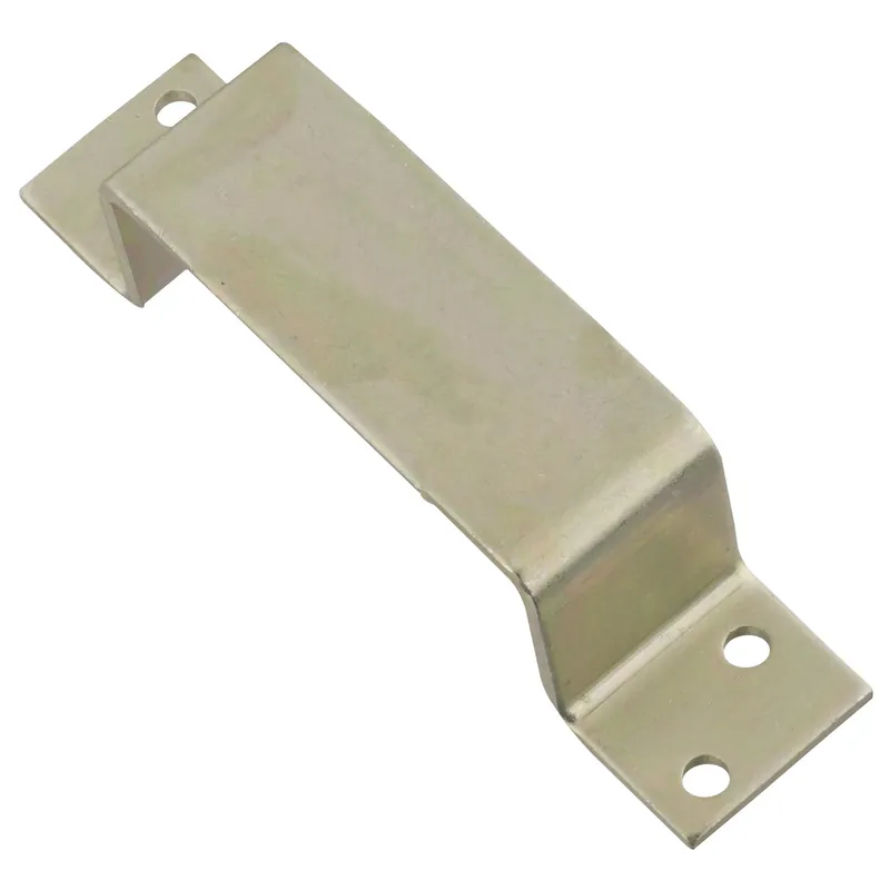 0.28 In. D X 4.88 In. L Zinc-plated Silver Steel Closed Bar Holder 1 Pk