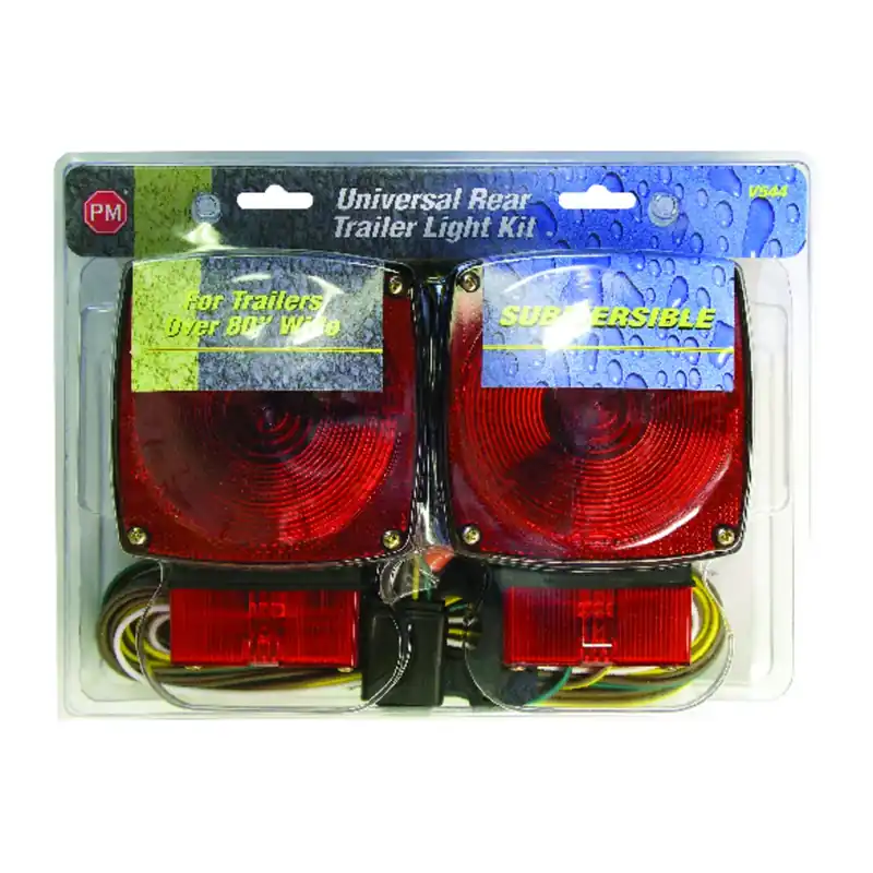 V544 Submersible Trailer Light Kit With Incandescent Lamp And Mounting Hardware