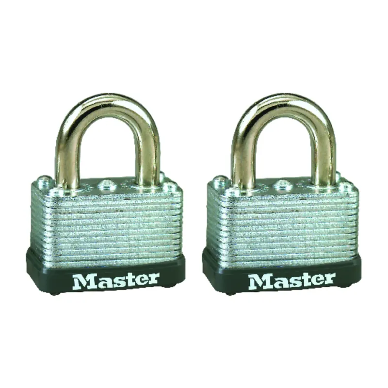 15/16 In. H X 13/16 In. W X 1-1/2 In. L Steel Warded Locking Warded Padlock