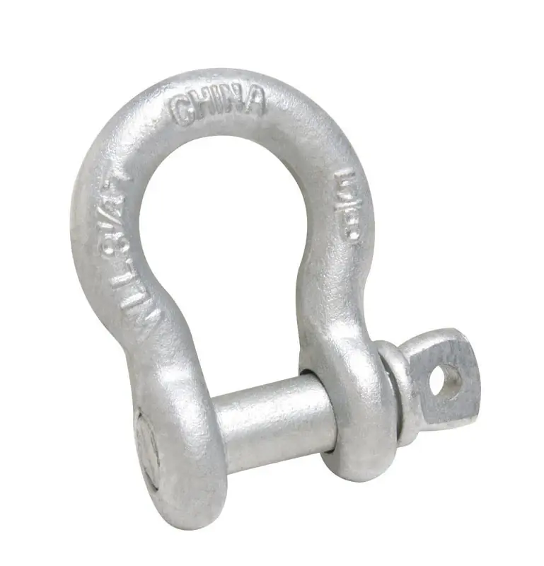 Galvanized Screw Pin Anchor Shackle, 3/4 In.