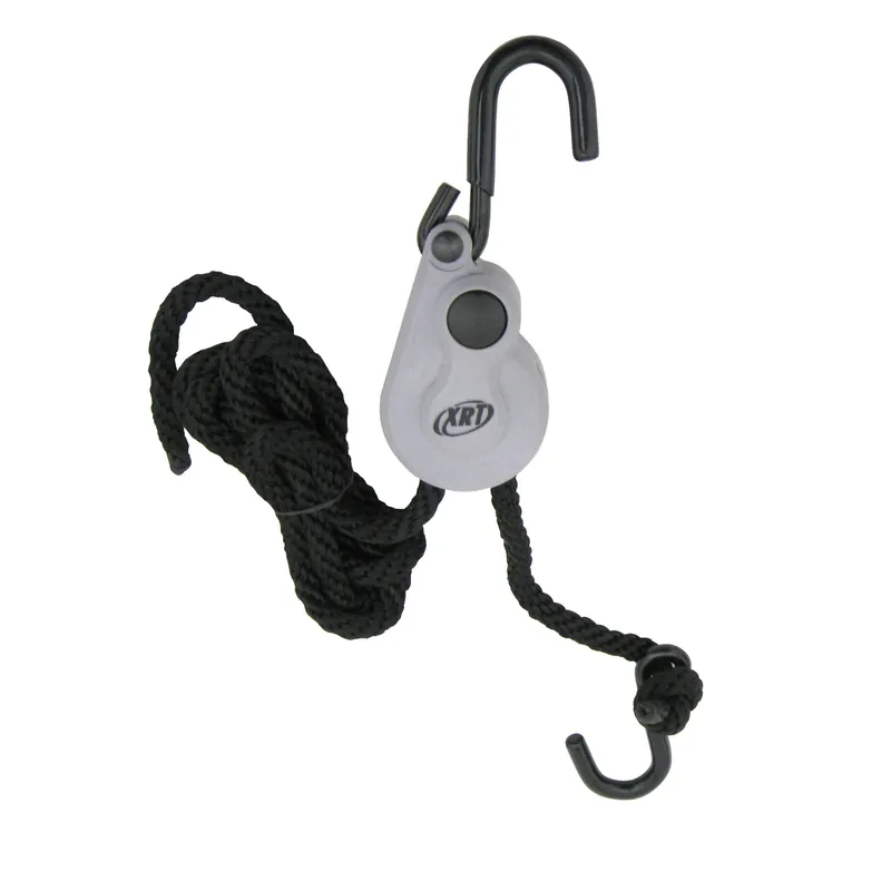 3/8 In. W X 8 Ft. L Black Particle Rope Lock Tie Down With Extreme Rope Technology