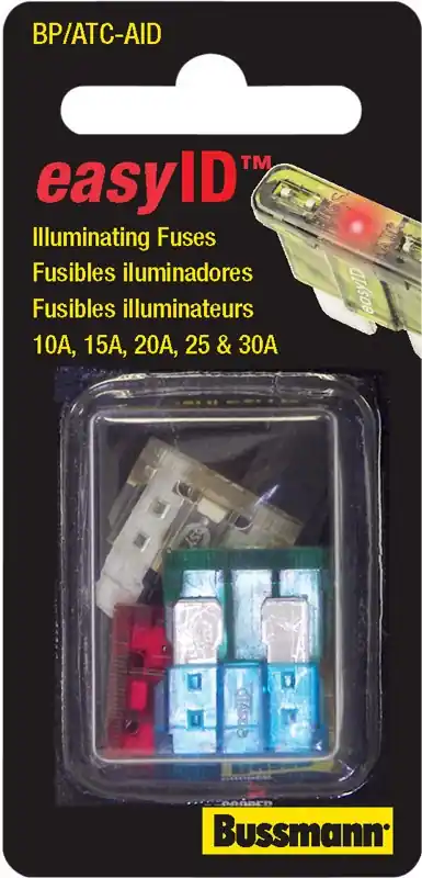 Easyid 30 Amps Atc Assorted Blade Fuse Assortment 1 Pk