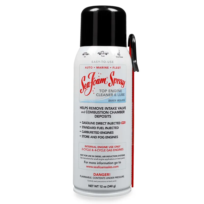 Gasoline And 2/4 Cycle Engine Lubricant Cleaner 12 Oz Aerosol Can