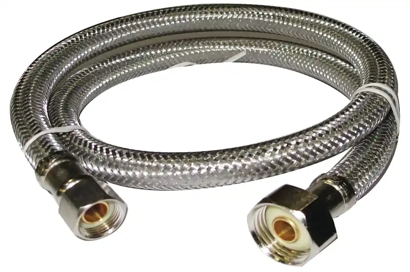 3/8 In. Compression X 1/2 In. Fip 30 In. Stainless Steel Faucet Supply Line
