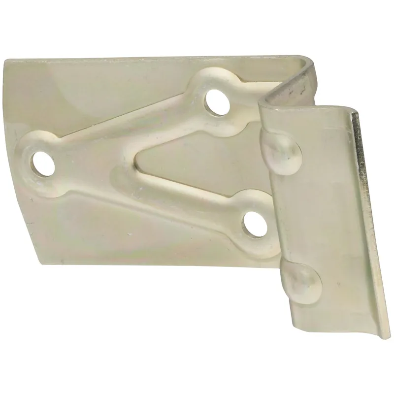 Door Bumper For Sliding Barn Doors Up To 2 In. Thick, Zinc-plated Steel