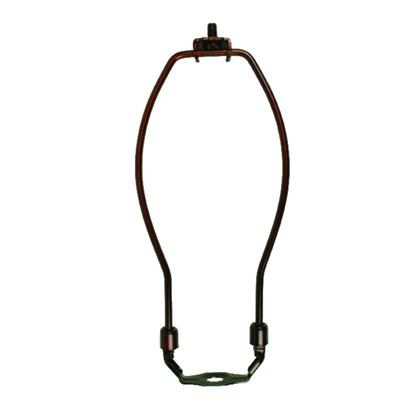 Lamp Harp, Antique Bronze, 8-in.