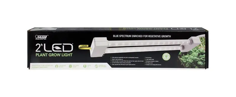 2 Ft. 19 Watt Led Grow Light With Full Spectrum And Linkable Features