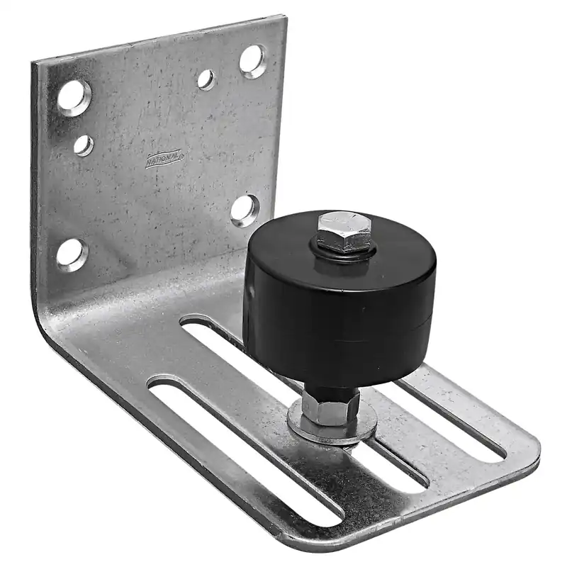 Sliding Barn Door Stay Roller, Side-mount, Heavy-duty Galvanized