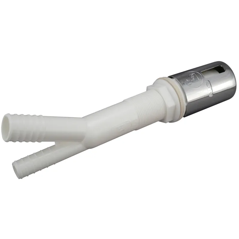 Dishwasher Air Gap For Universal 8.67 In. L 5/8 In. White Plastic 1 Pc