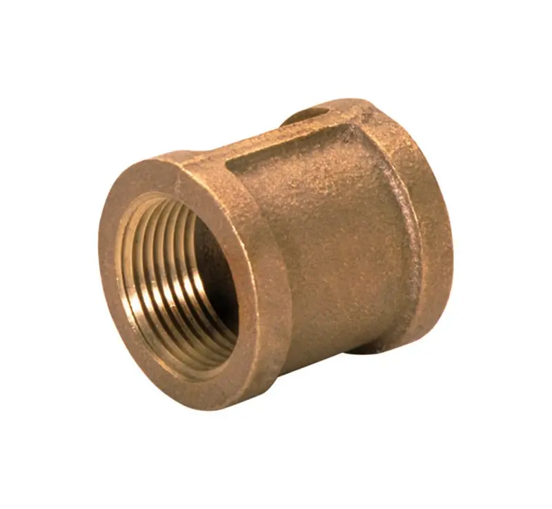 3/4 In. Fpt X 3/4 In. D Fpt Lead-free Red Brass Coupling