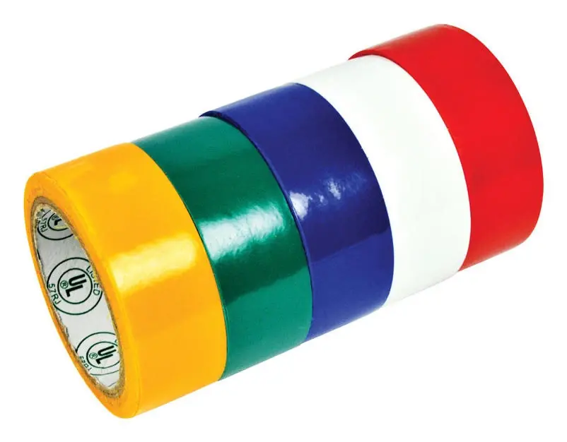 Gardner Bender 3/4 In. W X 12 Ft. L Assorted Pvc Electrical Tape