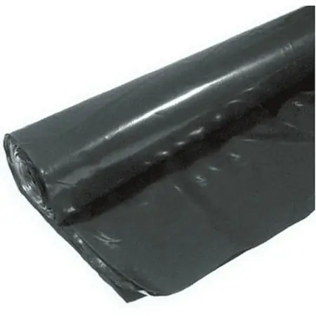 6-mil Black Polyethylene Film Roll, 10 Feet X 100 Feet