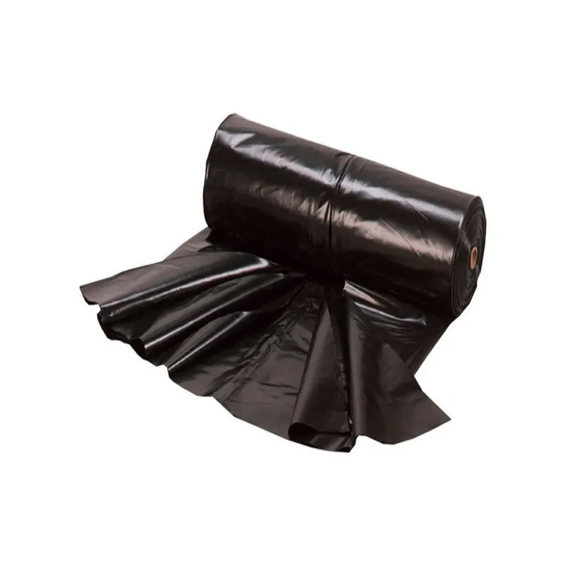 20 ft × 100 ft Black 6‑mil Plastic Sheeting Roll – Heavy‑duty Waterproof Barrier
