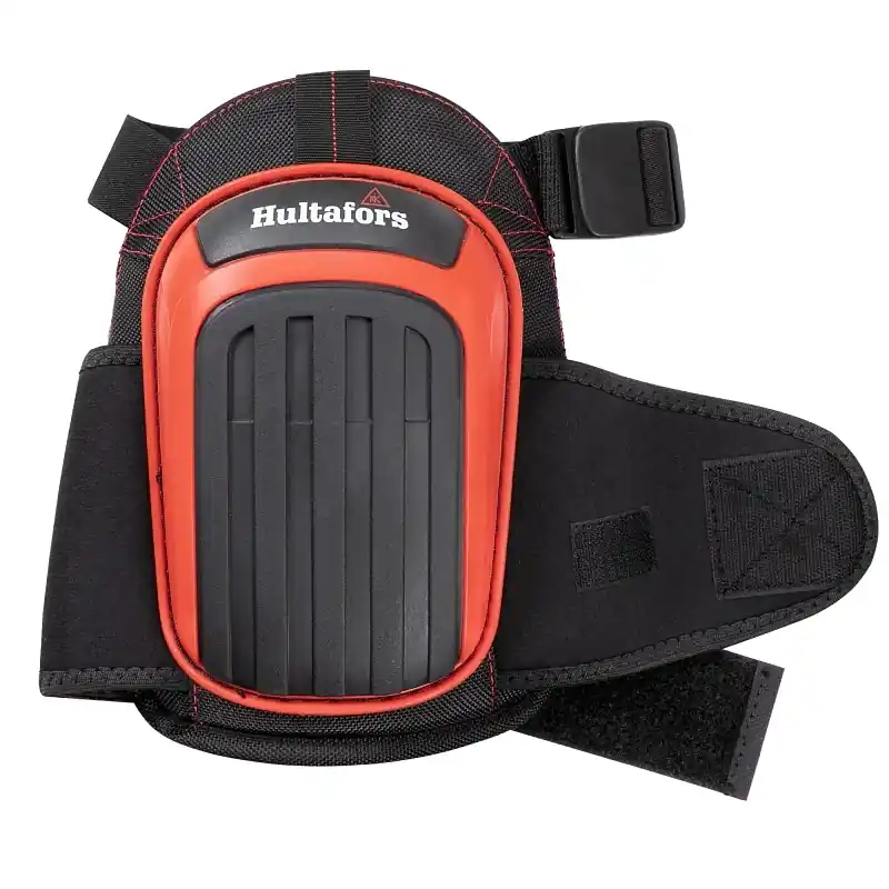 Hultafors Work Gear 23.6 In. L X 22 In. W Cushion Cap Knee Pads Black/red
