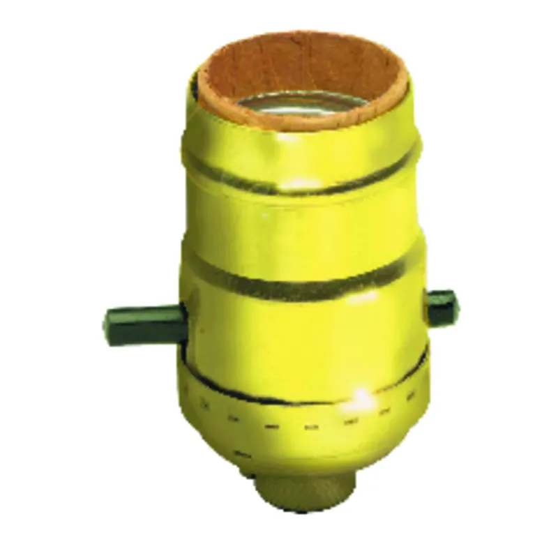 Aluminum Incandescent Medium Base Socket 1 Pk