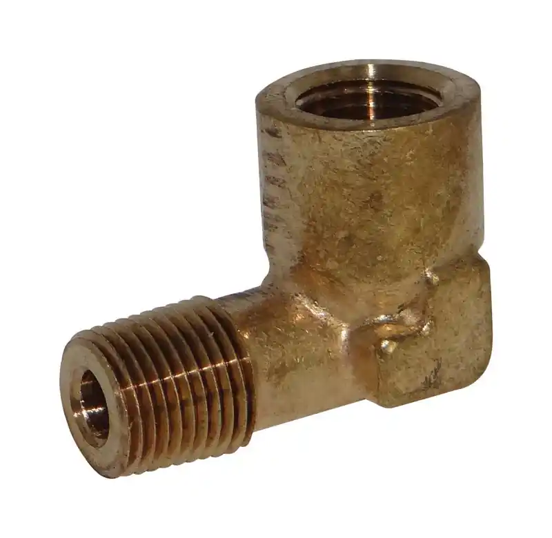 1/2 In. Fpt X 1/2 In. D Mpt Red Brass 90 Degree Street Elbow
