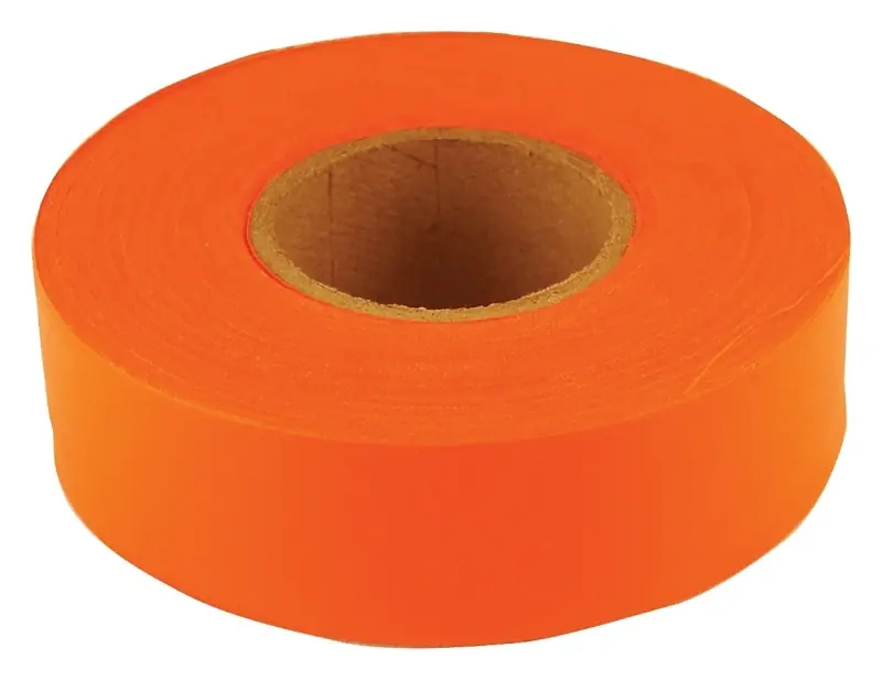Orange Flagging Boundary Tape, 300 Ft.