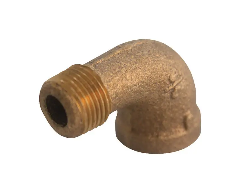 1/8 In. Fpt 1/8 In. D Mpt Red Brass 90 Degree Street Elbow