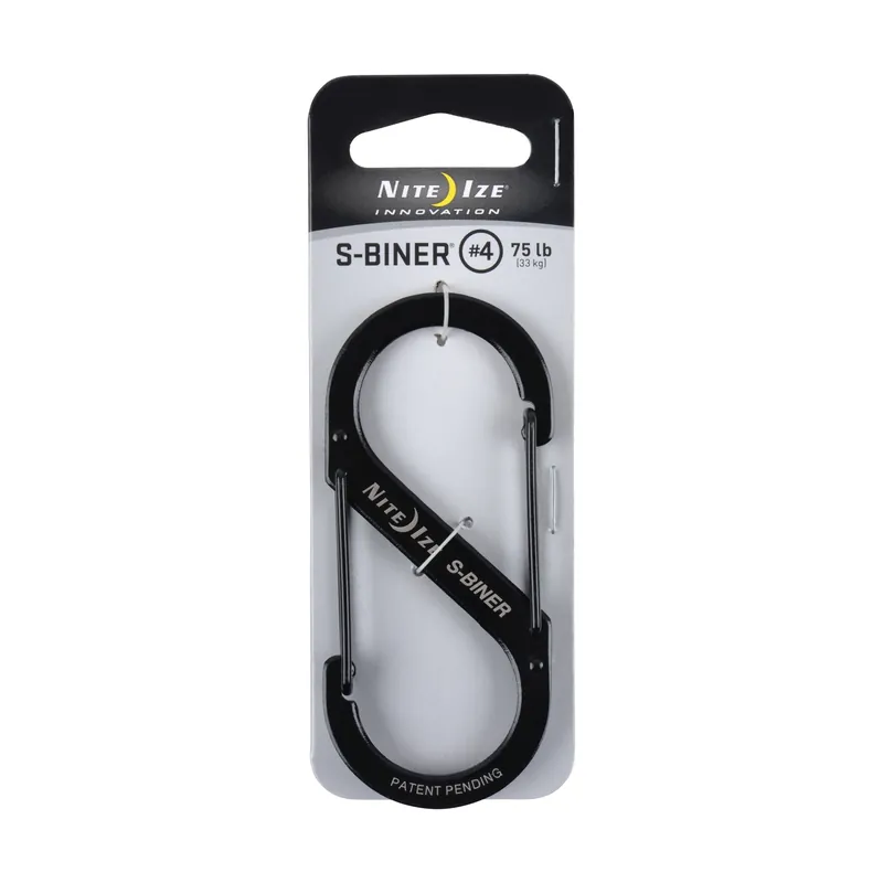 S-biner, Black, Size 4