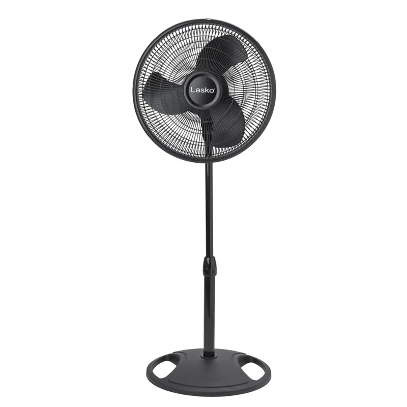 48 In. H X 16 In. D 3 Speed Oscillating Pedestal Fan Model 2521
