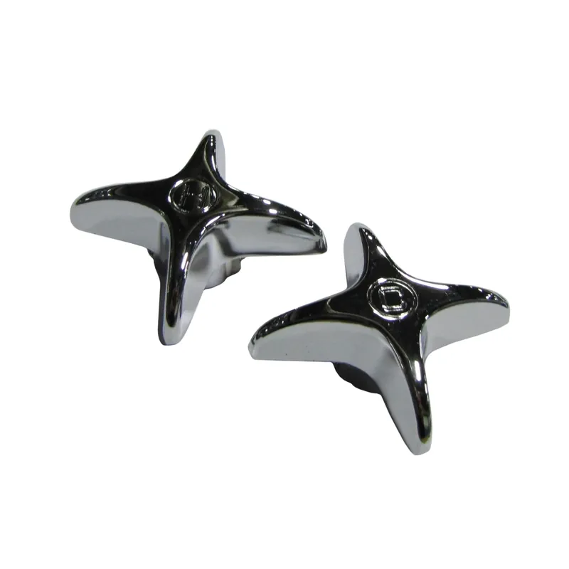 Chrome Sink And Tub And Shower Faucet Handles - Model Pp805-112