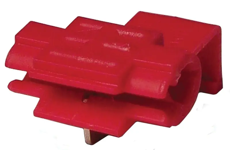 22-18 Ga. Insulated Wire Tap Splice Connector Red 5 Pk